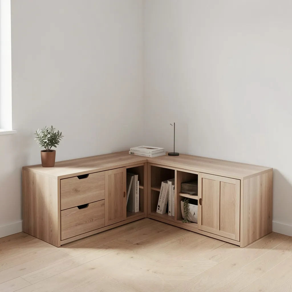 Custom corner furniture solution